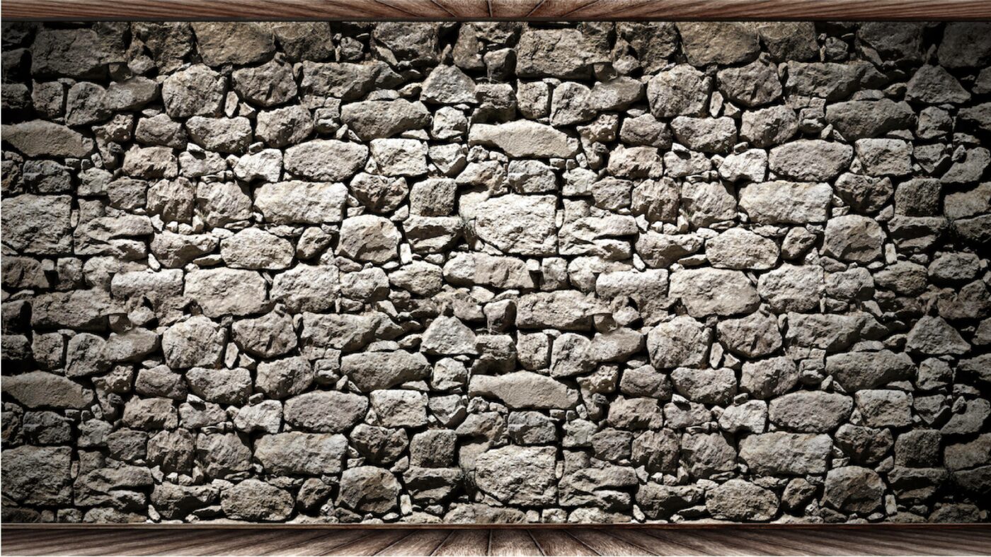 Rock Retaining Wall